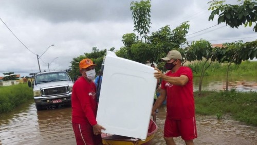 Chuvas elevam nível de rios e provocam danos no Maranhão