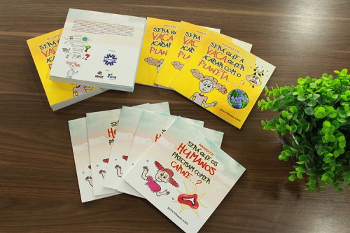 Acrimat apoia publicação de série de livros infantis que desmistificam a criação animal e o consumo de carne bovina