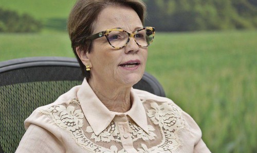 Ministra da Agricultura Tereza Cristina testa positivo para covid-19