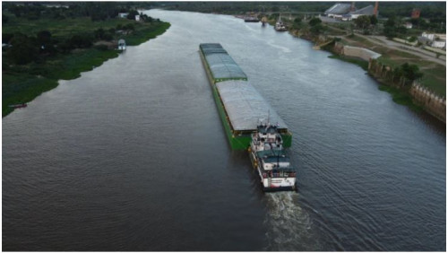 Com melhora do nível da hidrovia terminal de Porto Murtinho fará primeiro embarque do ano