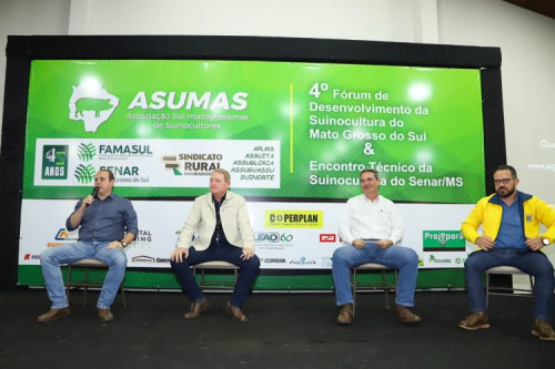 Marcelo Bertoni destaca fortalecimento institucional para o avanço da suinocultura no estado