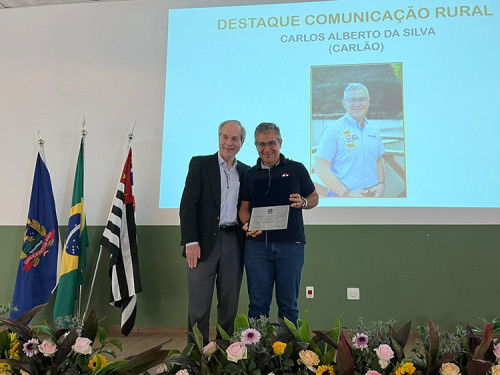 Carlão da Publique é Destaque Comunicação Rural do ‘Prêmio Deusa Ceres’