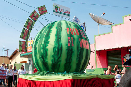 Com apoio da Emater, Uruana celebra 43ª Festa Estadual da Melancia