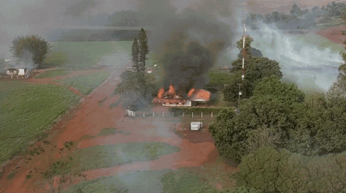 Conflito agrário: fazenda é incendiada e trabalhadores expulsos em MS.