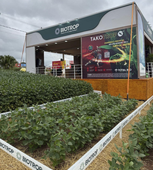 Reforçar a importância do manejo biológico na agricultura foi o foco da Biotrop na 26ª Expodireto Cotrijal