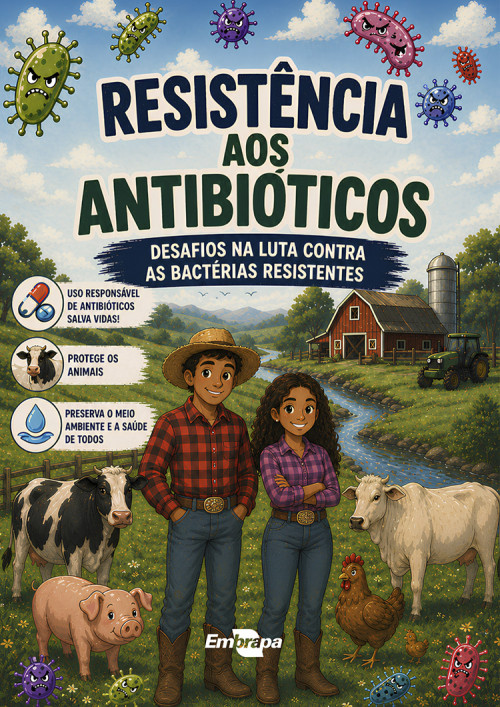 Embrapa Gado de Corte lança cartilha gratuita sobre resistência a antibióticos