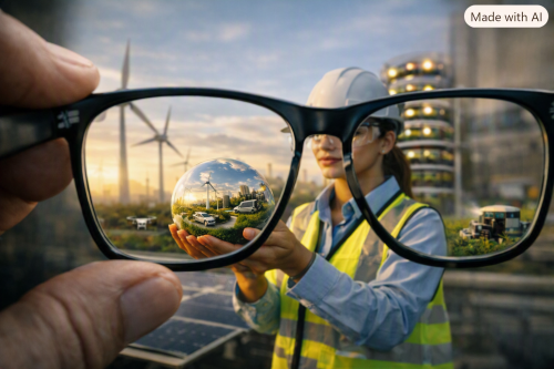 O coração digital da visão linear do ESG