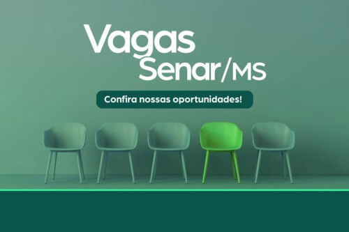Senar/MS abre vagas superiores com salários de até R$ 8,2 mil