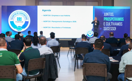 Lançamento de três novos produtos marca o 4º. Encontro de Cooperativas Nortox