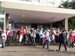 Em protesto, agricultores familiares invadem o Ministério da Fazenda